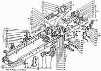 Рама часть передняя 151.30.011-5 трактора Т 151,Т 17221,Т1722