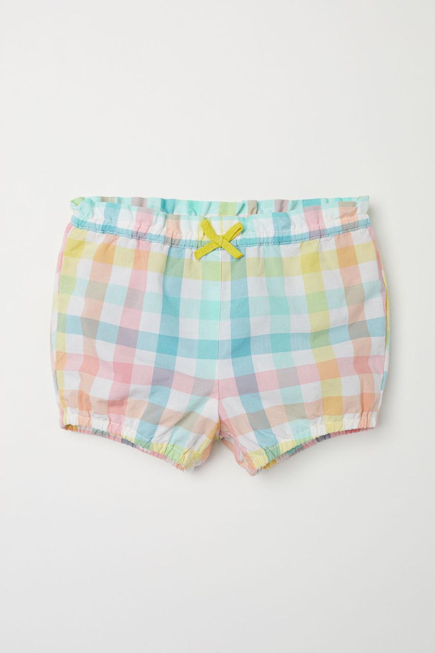 Дитячі літні шортики для дівчинки 12-18 місяців, 1,5-2 роки, фото 1