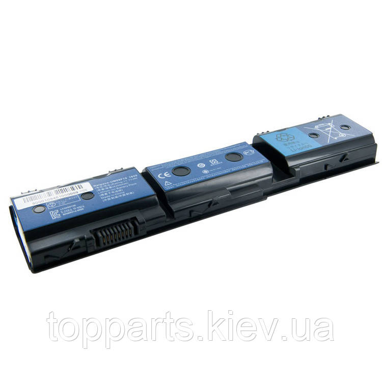 Батарея для ноутбука Acer UM09F70, 5200mAh, 6cell, 11.1 V, Li-ion, чорний,