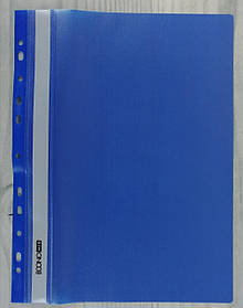 Папка Швидкозшивач Звичайна З перфорацією А4 Синій Е31508-02 Economix