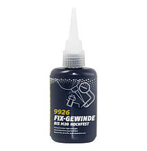Фіксатор різьби довготривалий MANNOL 9926 Fix-Gewinde червоний