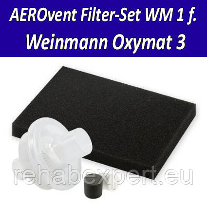 AEROvent Filter-Set WM 1 f. Weinmann Oxymat 3