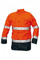 Куртка сигнальная утепленная повышенной видимости (Германия) XXL, Оранжевый