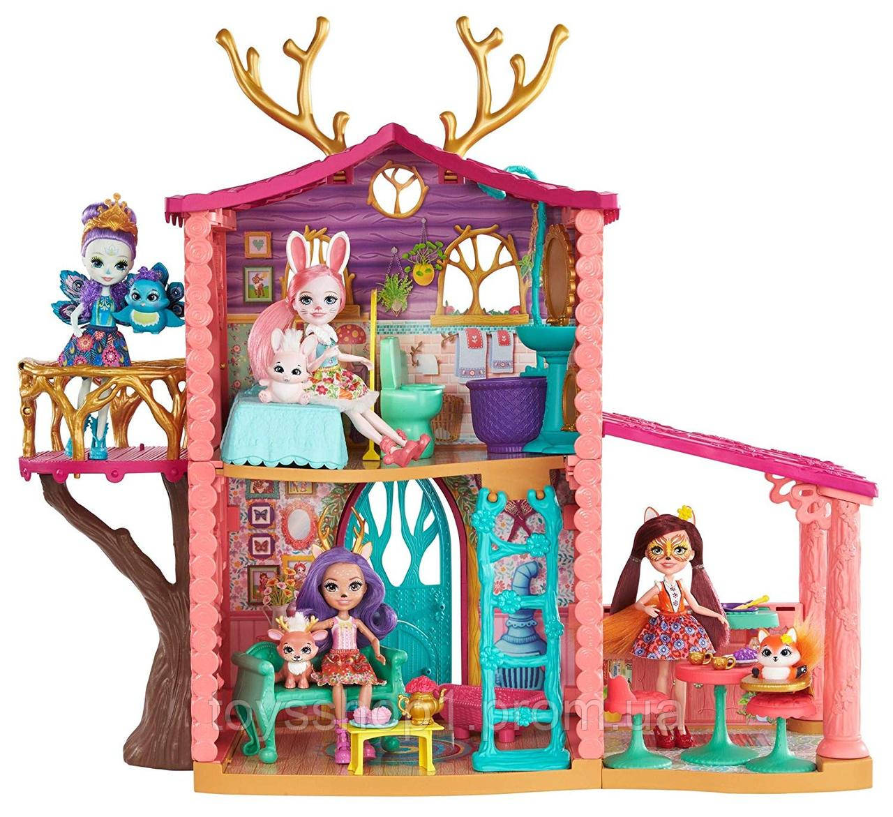 Enchantimals cosy shop deer house