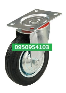 Колесо 520160 с поворотным кронштейном (диаметр 160 мм) - фото 1 - id-p963076668