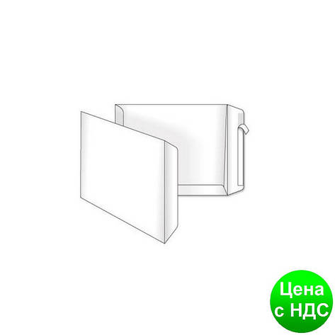 Конверт В4 (250х353мм) білий СКЛ 5040, фото 1