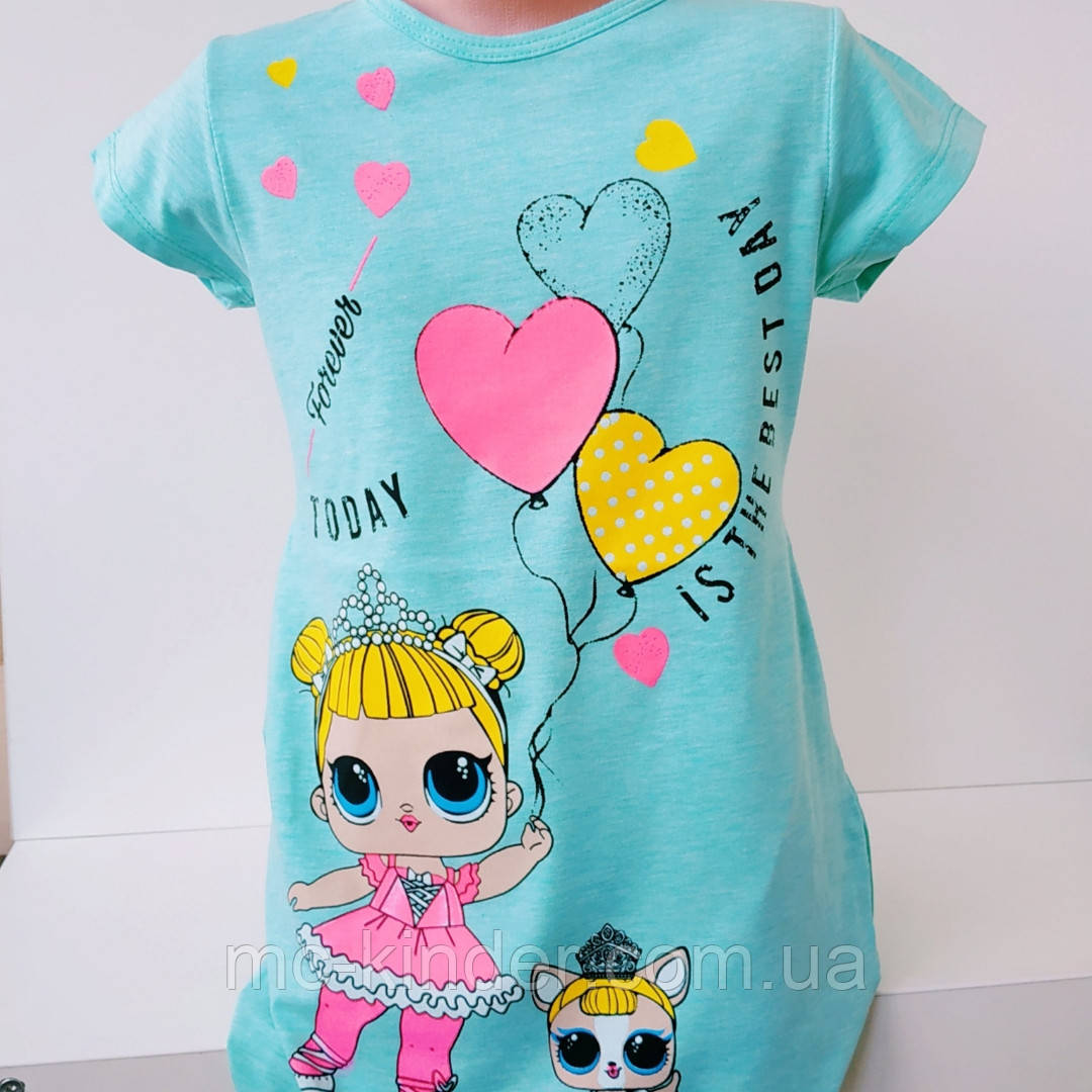 Туніка для дівчаток "LILY KIDS". 5-8 років