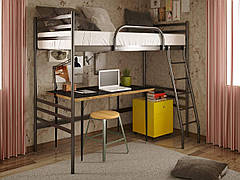 Двоярусне металеве ліжко ФЛАЙ ДУО ГОРИЩЕ ТМ Метакам