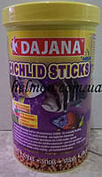 Dajana Cichlid Sticks 1 л, 320 г - корм для крупных и средних цихлидов в гранулах