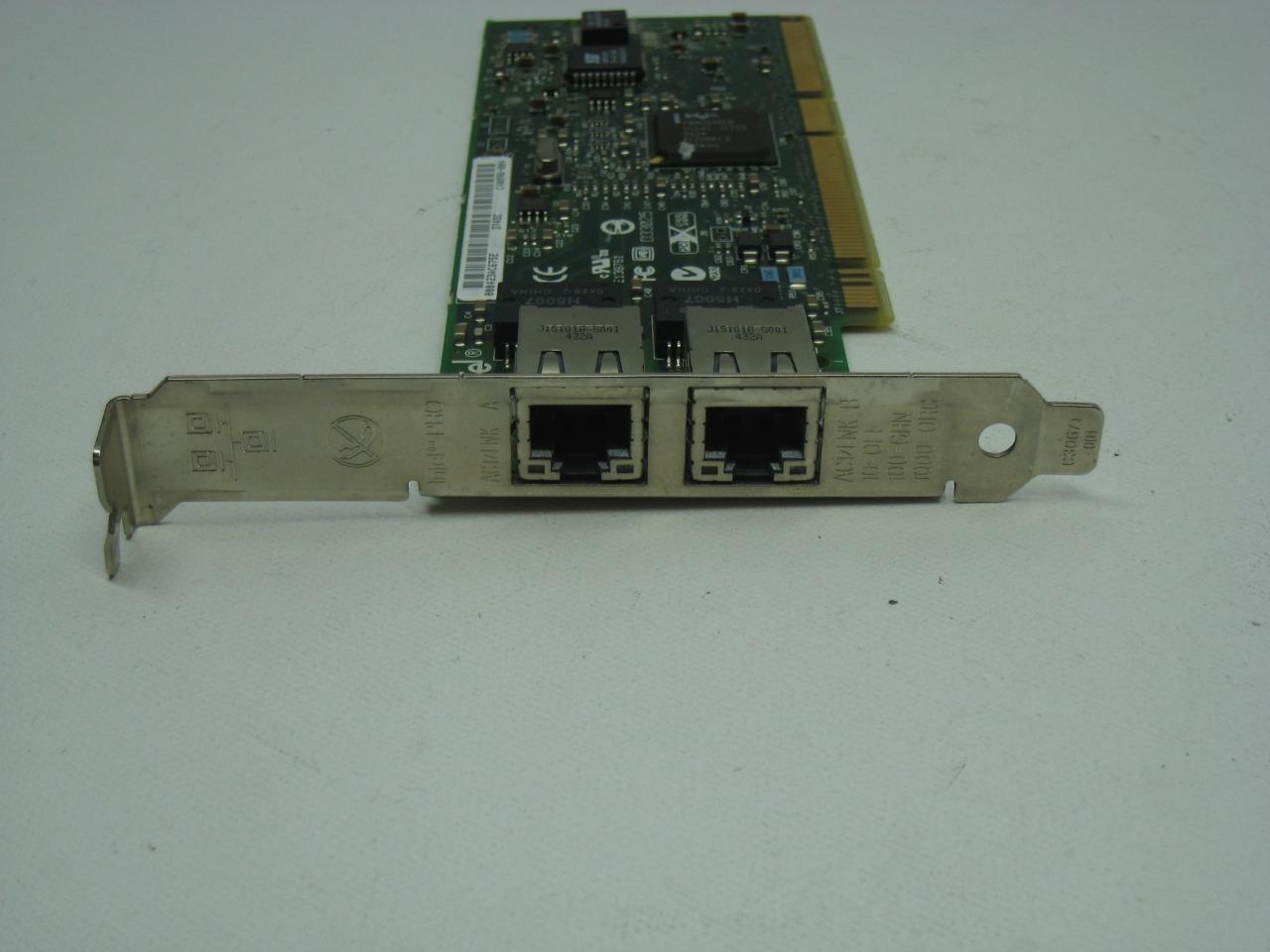 Сетевая Карта Intel Dual Port Lan Card J1679 Бу — в Категории "сетевые
