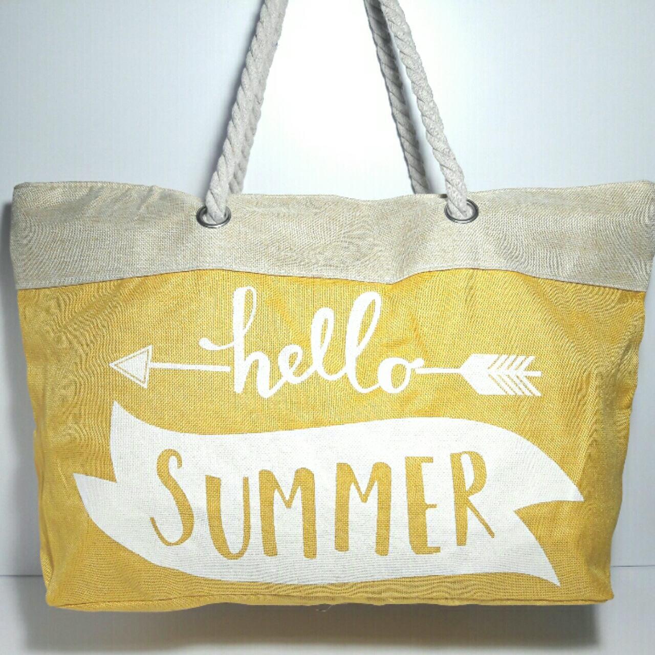 Пляжна Сумка річна текстильна Summer