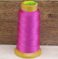 Нитки рожеві для шиття шкіри товщина 0,7 мм довжина 320м нейлонові суперяскраві