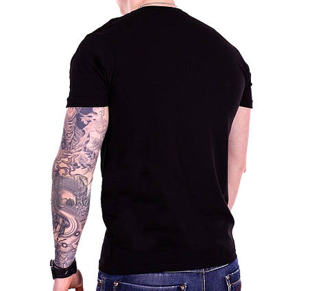 Футболка StrongMan f1928/2 Чорна XL, фото 2