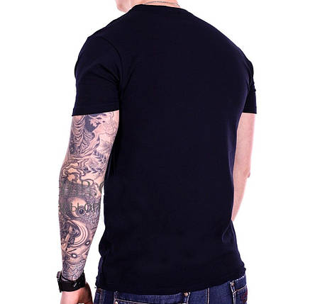 Футболка StrongMan f1928/3 Темно-синя M, фото 2