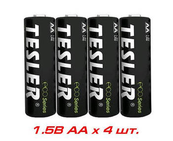 Tesler AA, батарейка 1.5 В, тип АА, сольова