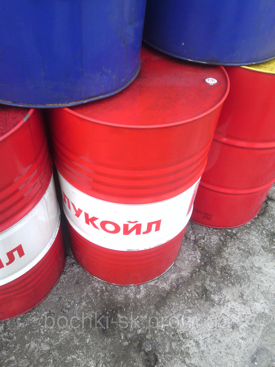 Бочки металеві 200 л. б/у, фото 1