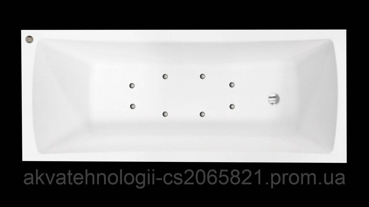 Гідромасажна ванна Besco Optima 150x70