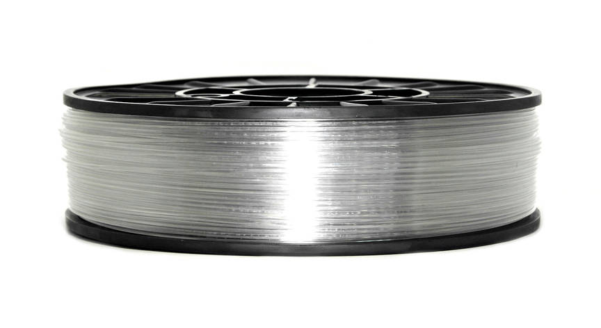 Нитка PETG (CoPET, ПЕТГ) пластик для 3D-друку, Clear (1.75 мм/1 кг), фото 1