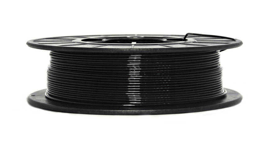 Нитка PETG (CoPET, ПЕТГ) пластик для 3D-друку, Чорний (1.75 мм/0.5 кг), фото 2