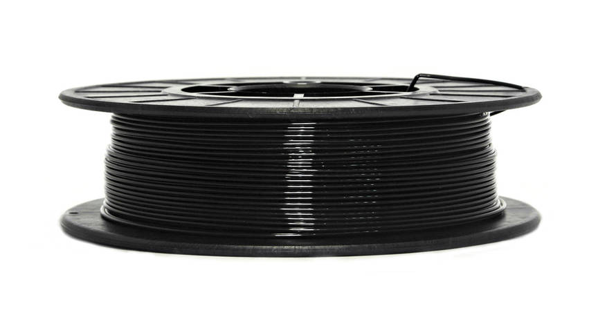 Нитка PETG (CoPET, ПЕТГ) пластик для 3D-друку, Чорний (1.75 мм/0.5 кг), фото 1
