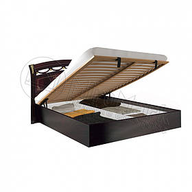 Двоспальне ліжко 160х200 з підйомним механізмом у спальню Роселла Перо Рубіно Міромарк