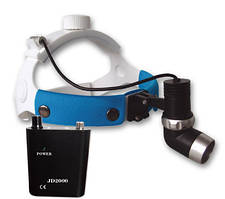 Медичний налобний освітлювач JD2000I LED