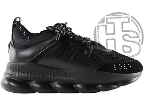 Жіночі кросівки Versace Chain Reaction 2 Triple Black DSU7071E.D7CTG-D41