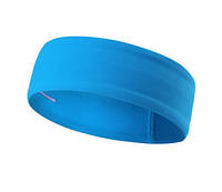 Повязка на голову Fitness Headband голубая