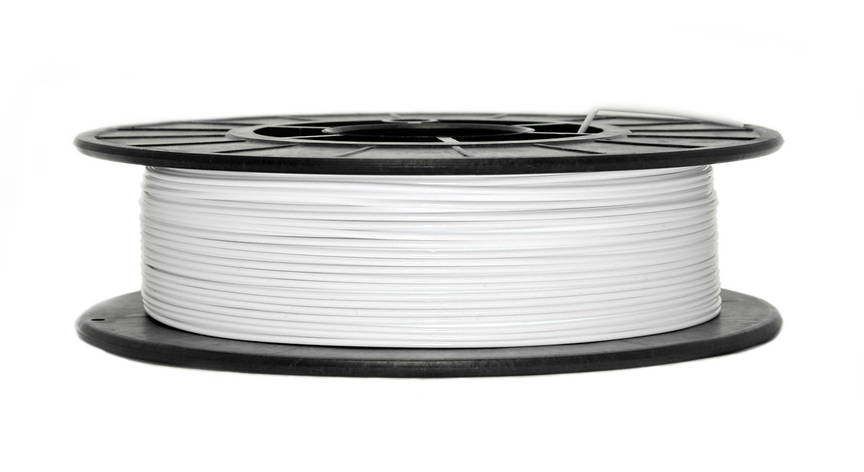 Нитка PETG (CoPET, ПЕТГ) пластик для 3D-друку, Білий (1.75 мм/0.5 кг), фото 2
