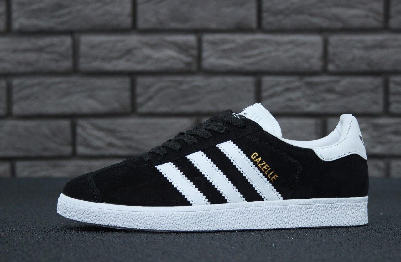 Купити Кросівки Adidas Gazelle OG Black White (Адідас Газелі чорно-білі ...
