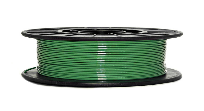 Нитка PETG (CoPET, ПЕТГ) пластик для 3D-друку, Зелений (1.75 мм/0.5 кг), фото 1