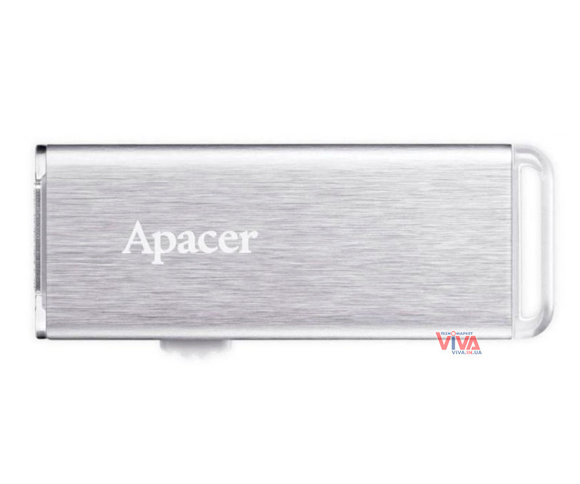 USB флешка Apacer AH33A 32GB Silver (AP32GAH33AS-1) - фото 1 - id-p964303560