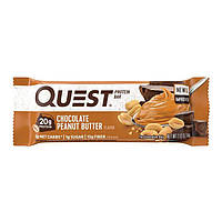 Протеїновий батончик Quest Bar Protein Bar (60 g chocolate peanut butter-natural)
