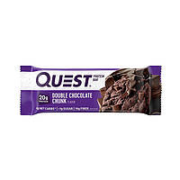 Протеїновий батончик Quest Bar Protein Bar (60 g double chocolate chunk)