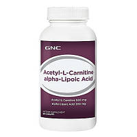 Л-карнітин GNC ACETYL L-CARNITINE ALA (60 caps)