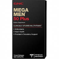 Вітаміни для чоловіків GNC MEGA MEN 50 PLUS (120 caps)