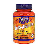 Бета-аланін NOW Beta-Alanine 750 mg (120 caps)