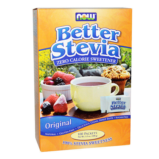 Стевия NOW Better Stevia 100 packets (100 g) - фото 1 - id-p213432384