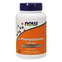 Фенилаланин NOW L-Phenylalanine 500 mg (120 caps)