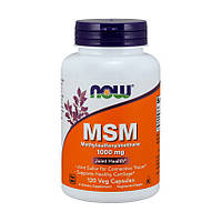 Метилсульфонилметан NOW MSM 1000 mg (120 caps)