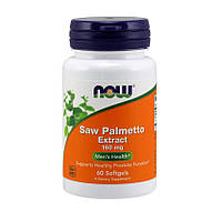 Чоловіче здоров'я NOW Saw Palmetto Extract (60 softgels)