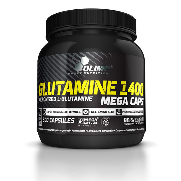 Глютамін Olimp L-Glutamine Mega Caps (300 caps)