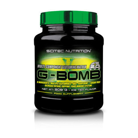 Глютамин Scitec Nutrition G-Bomb 2.0 (308 g) - фото 1 - id-p213433407