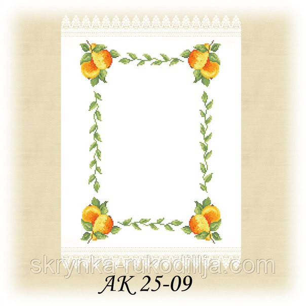 Заготівля рушника для вишивки