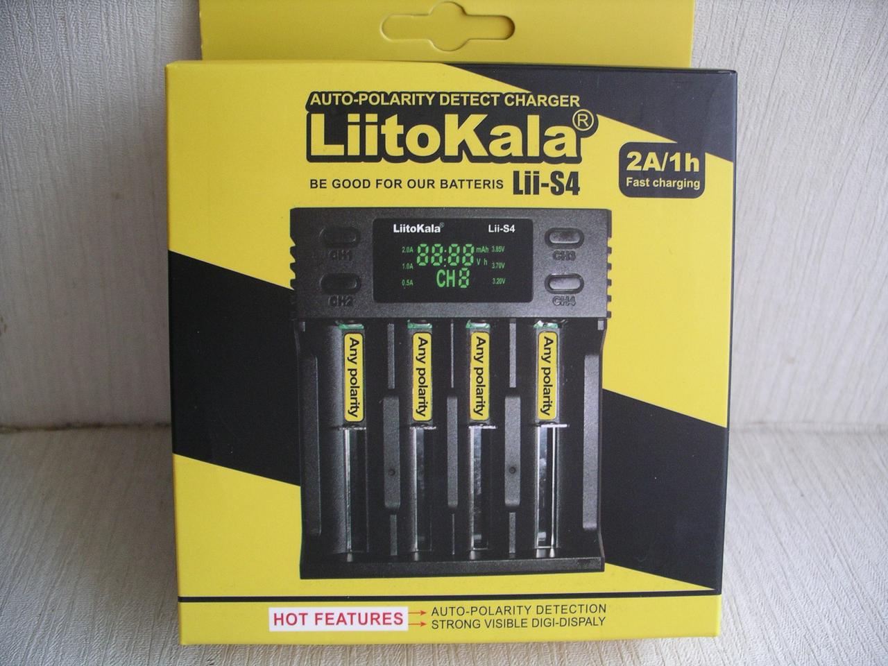 Зарядное устройство LiitoKala Lii-S4 - фото 1 - id-p964364285
