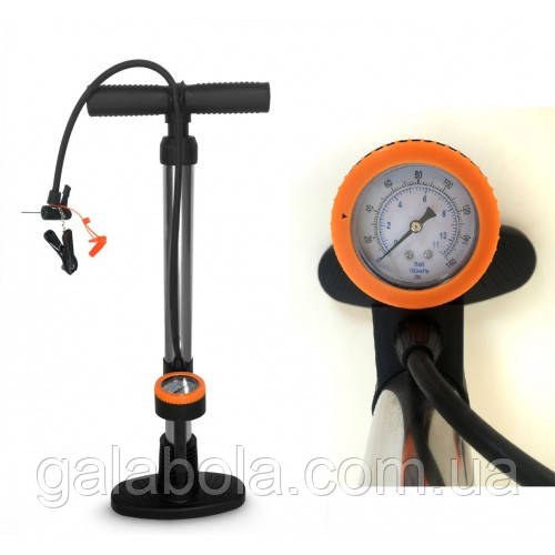 Насос для м'ячів із манометром Yakimasport, фото 1