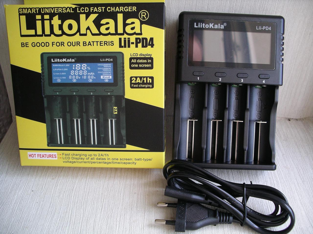 Зарядное устройство LiitoKala Lii-PD4 - фото 2 - id-p964367415