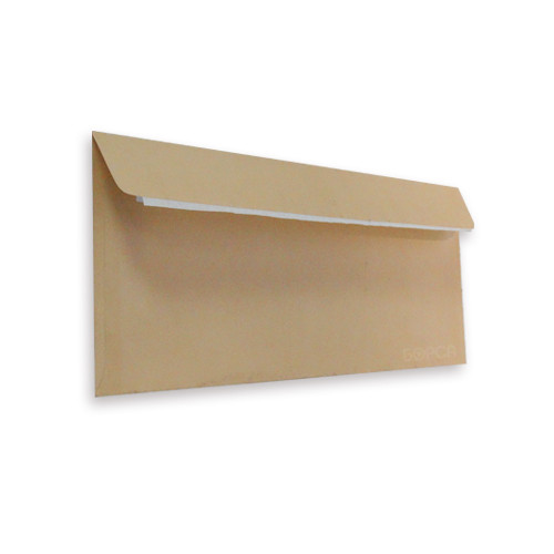 Крафтові конверти Е65 110х220 мм! Друк на конвертах, шовкографія на конвертах, подарункові конверти!