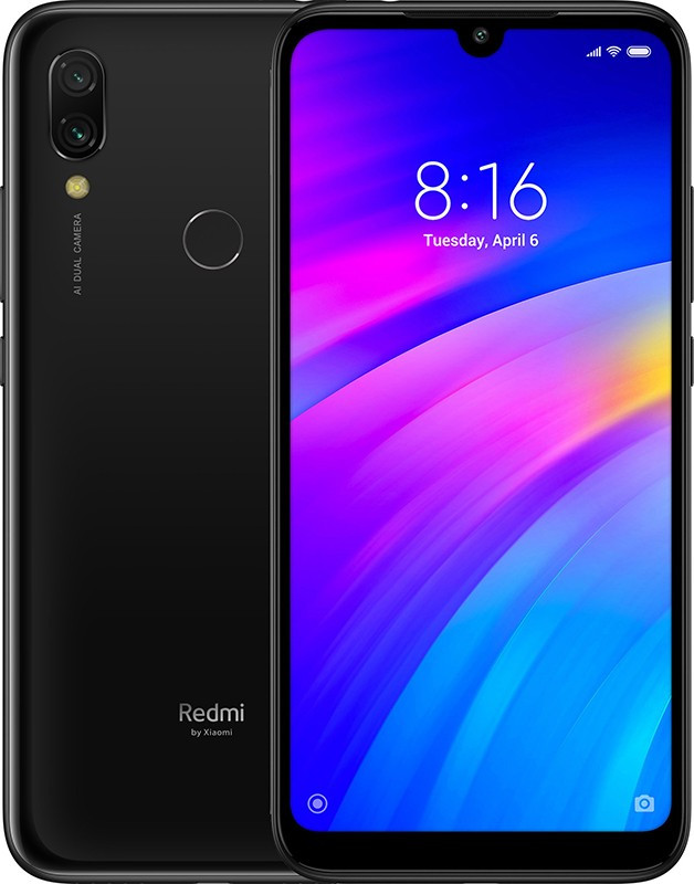 Смартфон Xiaomi Redmi 7 4/64GB Black Global Rom