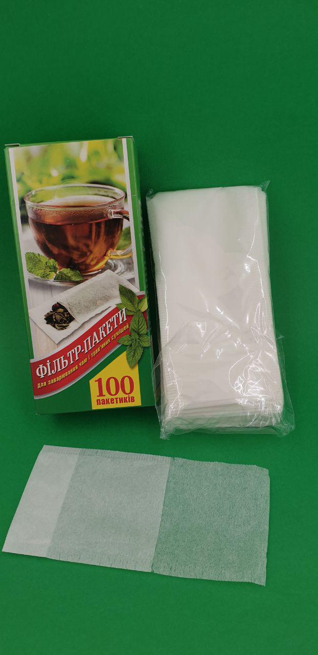 Фільтр - пакети для чаю (100шт)малий (1 уп.), фото 1